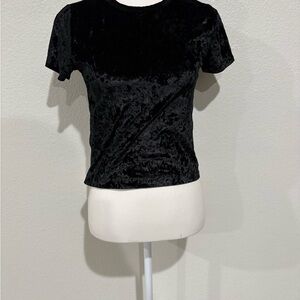 Hollister Black Fitted Short Sleeve Tee